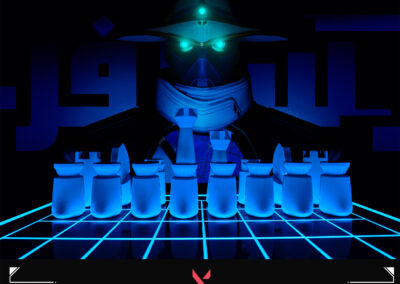 Valorant – Cypher Chess Set – Hero Activation